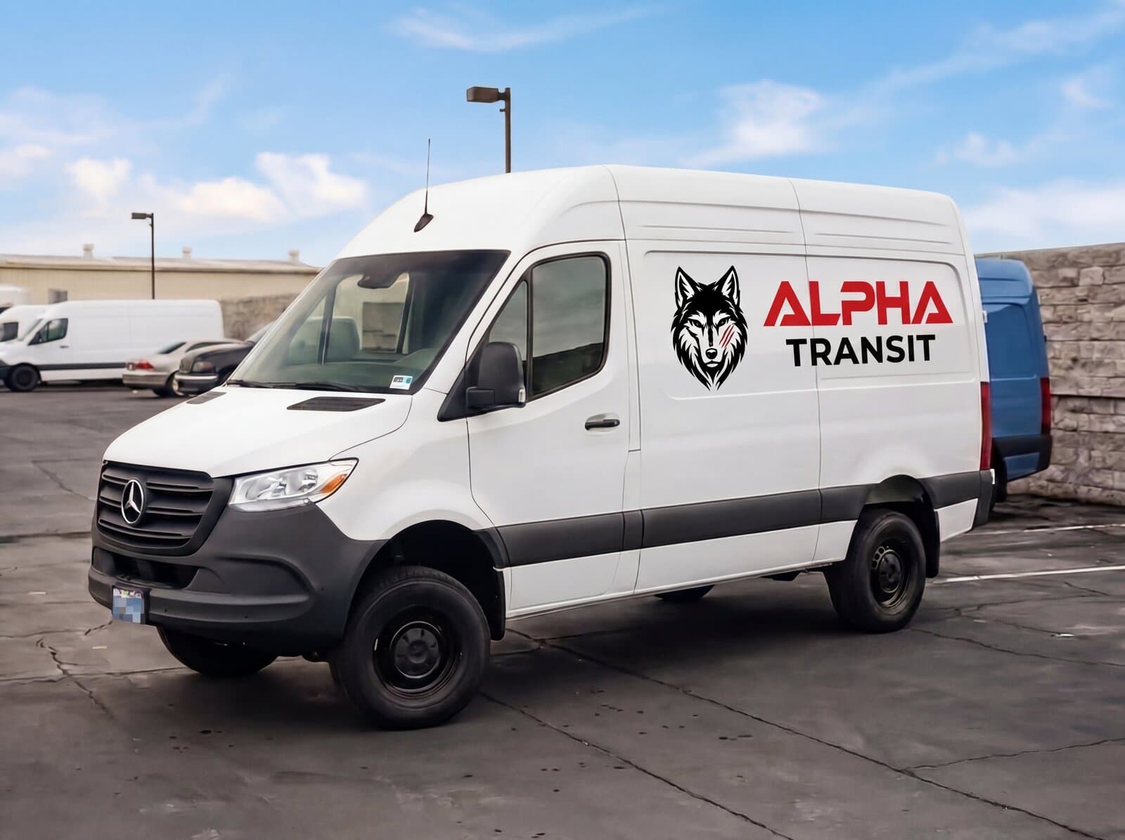 Alpha Transit Sprinter van
